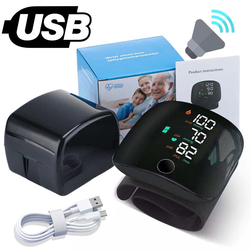CK-102 Digital Touch Screen Wrist Blood Pressure Machine thumbnail 2
