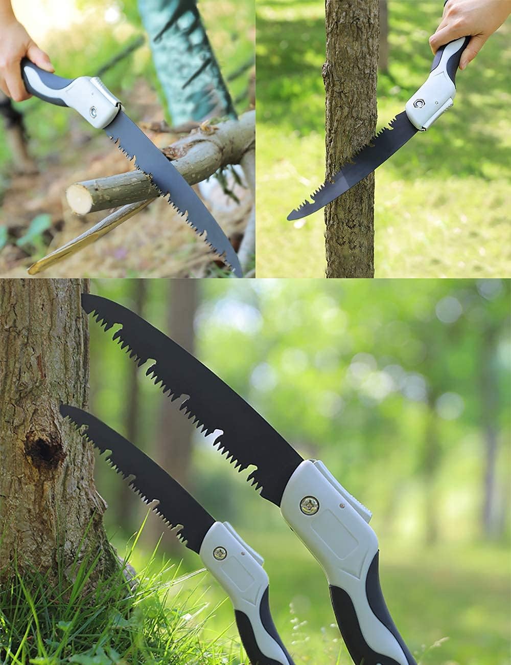 SK5 High Carbon Steel Folding Hand Saw (S-410mm) – Pruning & Camping Saw thumbnail 4